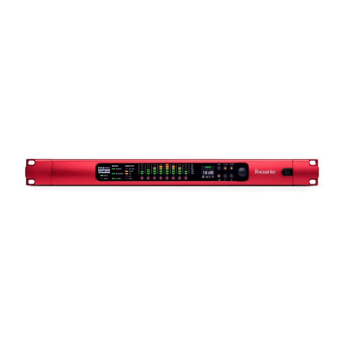 Focusrite RedNet MP8R 8-channel remote-controlled mic pre with dual PSUs