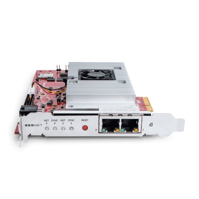 Focusrite PCIeNX RedNet Ultra-low latency, high-channel-count PCIe Dante interface