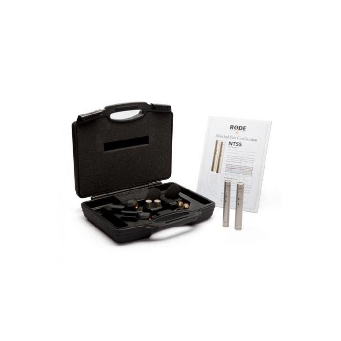 Rode NT55 MP Small-diaphragm Condenser Mic Matched Pair