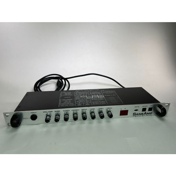 Tech 21 Sans Amp Rackmount Guitar Processor
