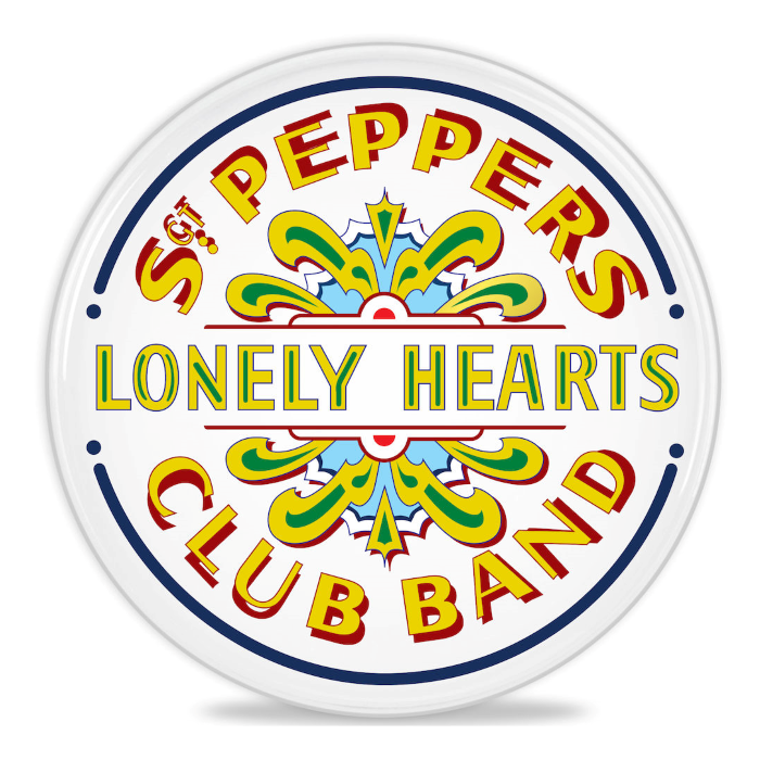 Evans Sgt. Pepper's Souvenir Drumhead, 12 inch INK12SGTP