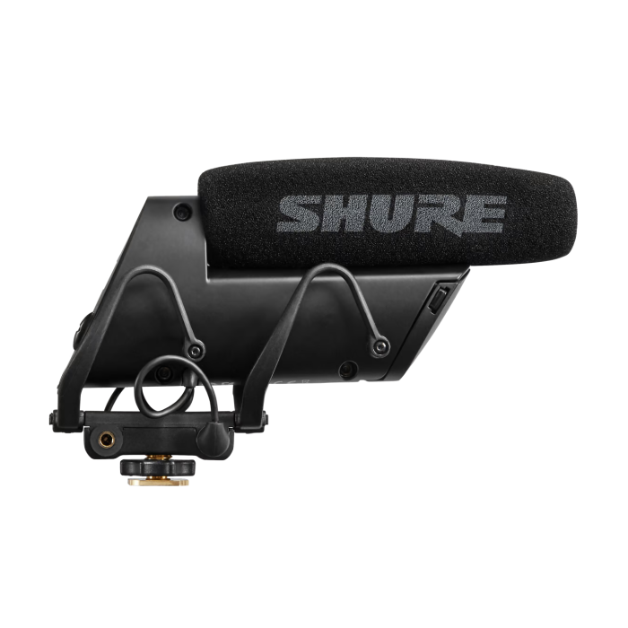 SHURE VP83F LensHopper(TM) Camera-Mount Condenser Microphone with Integrated Flash Recording