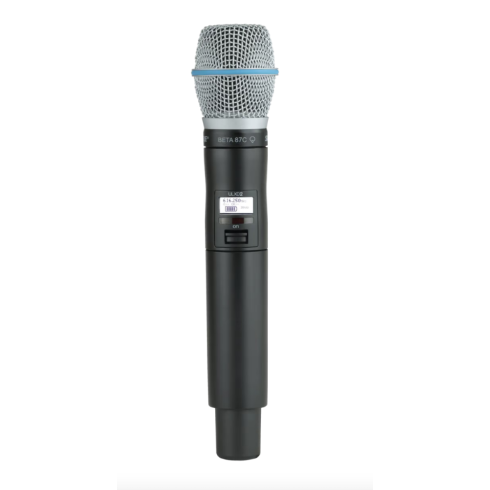 SHURE ULXD2/B87C Handheld Wireless Microphone Transmitter