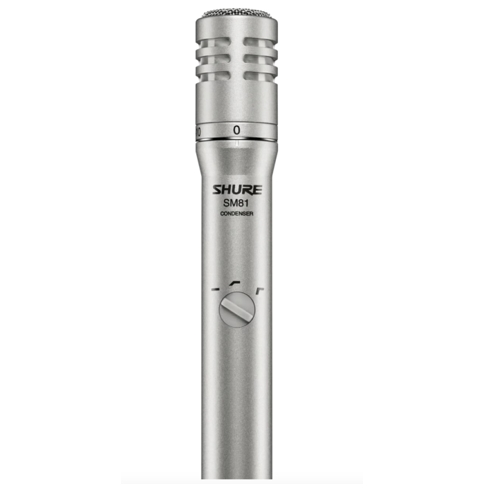 Shure SM81 Small-diaphragm Cardioid Condenser Microphone