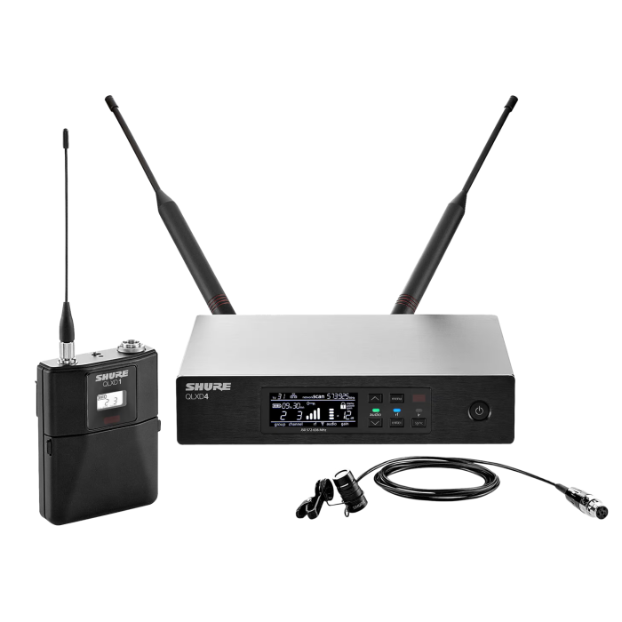 SHURE QLXD14/83 Lavalier Wireless Microphone System with WL183