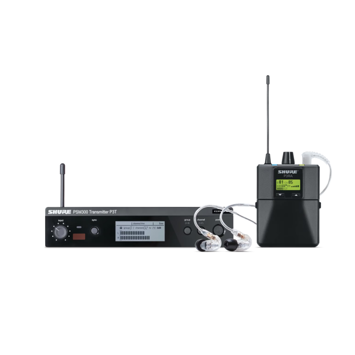 Shure PSM 300 Stereo Personal Wireless Monitor System P3TRA215CL