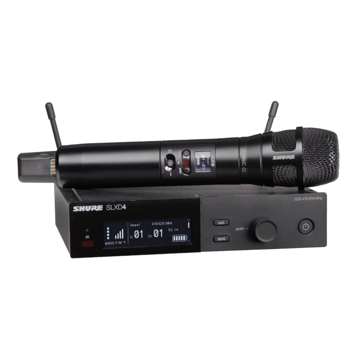 Shure SLXD24/N8CB Wireless System With Nexadyne(TM) 8/C Handheld Transmitter