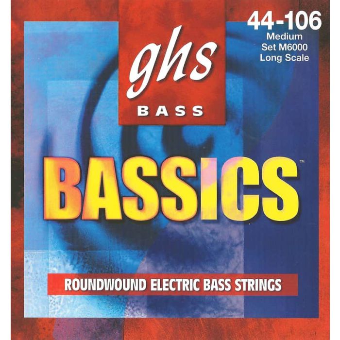 GHS M6000 Bassics Bass Guitar Strings