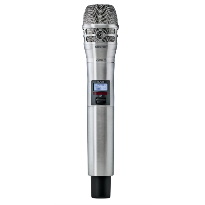 SHURE ULXD2/K8 Nickle Handheld Wireless Microphone Transmitter