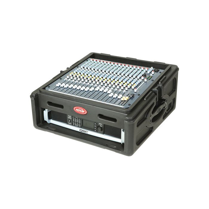 SKB Cases 1SKB-R102 10U Top 2U Front Roto Rack Console 