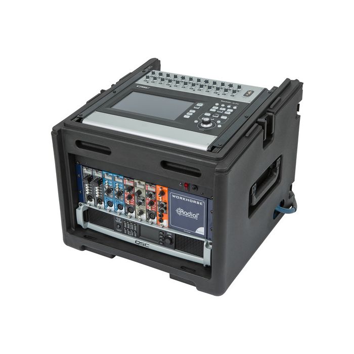 SKB Cases 1SKB-R106W 10U x 6U Rolling Compact Rig