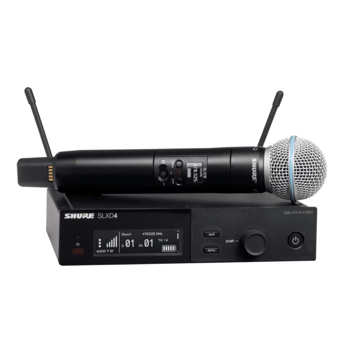 Shure SLXD24/B58 Digital Wireless Handheld Microphone System