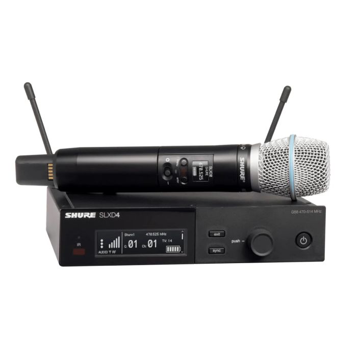 Shure SLXD24/B87A Digital Wireless Handheld Microphone System