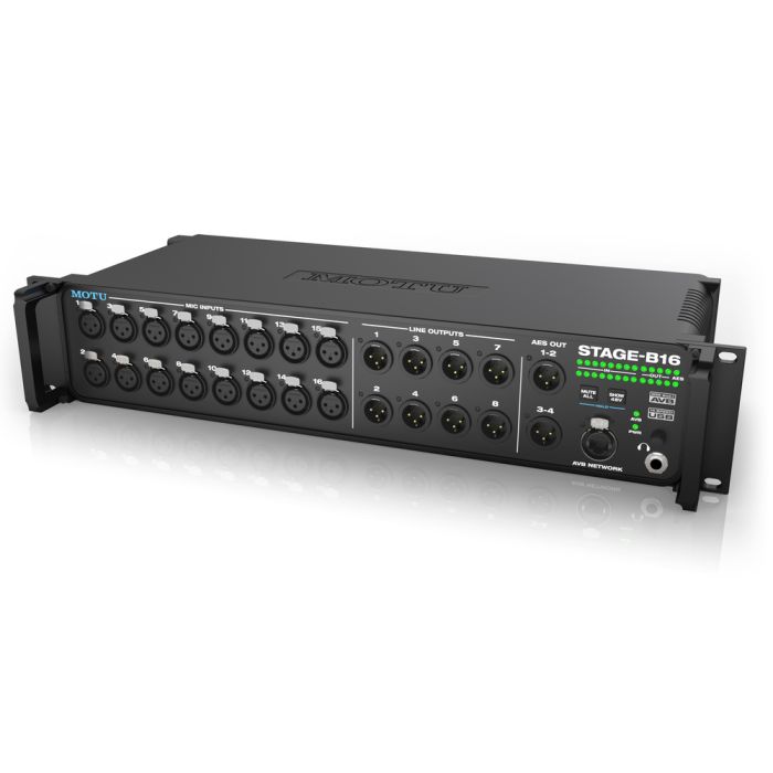 MOTU STAGE-B16 Stage Box USB2 / AVB Ethernet Audio Interface
