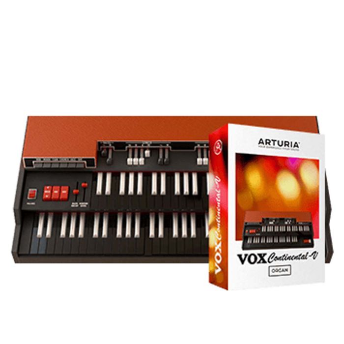 ARTURIA Vox Continental V "Light your Fire" Electric Organ Virtual Instrument Software