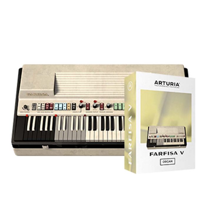 ARTURIA Farfisa V COMBO ORGAN COOLNESS Virtual Instrument Software