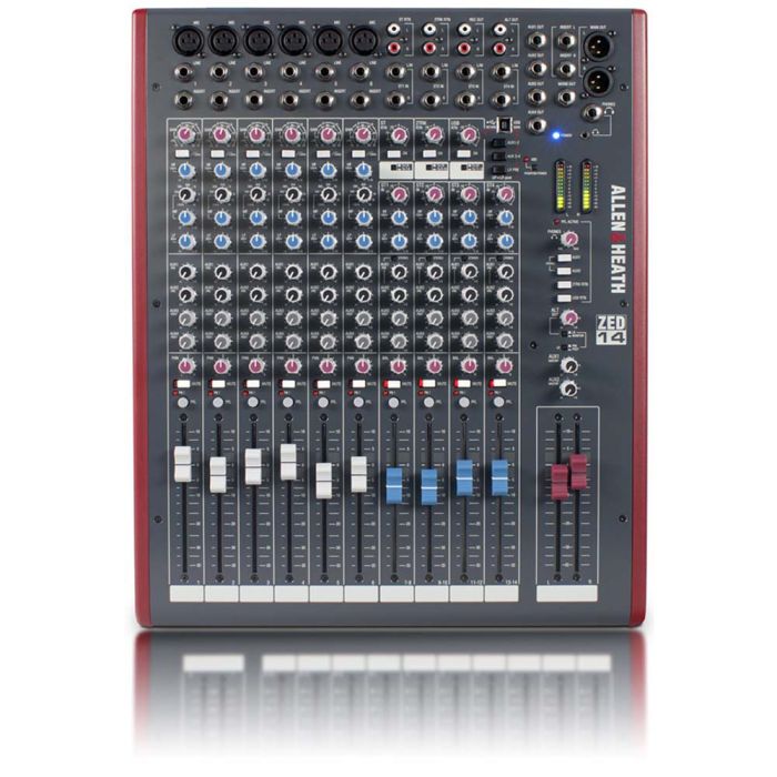 Allen & Heath ZED-14 Multipurpose Mixer for Live Sound and Recording