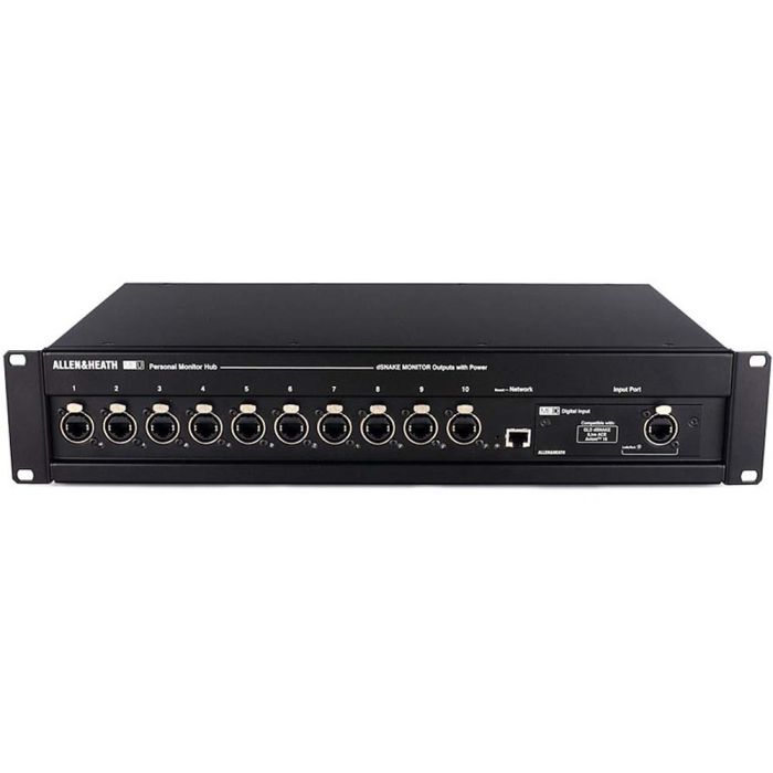 Allen & Heath ME-U 10 port PoE Monitor Hub
