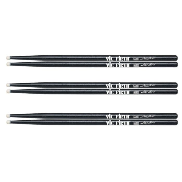 Vic Firth Signature Series Drum Sticks Steve Gadd pack 3