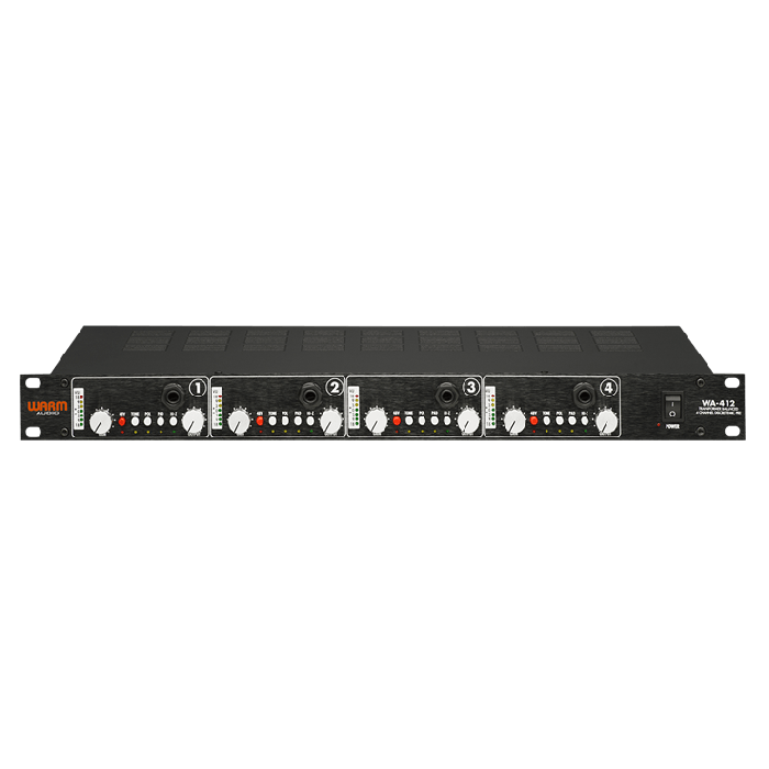 Warm Audio WA-412 4-Channel American Microphone Pre Amp