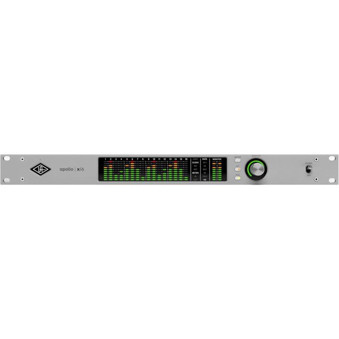 Universal Audio Apollo x16 Gen 2 Rackmount Recording Interface, Essentials Edition (Thunderbolt 3)