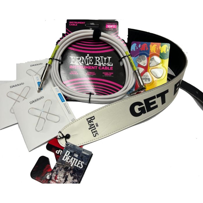 The Beatles White Album Guitar Player Gift Bundle