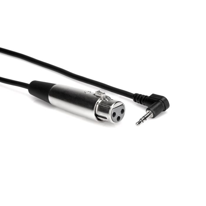 Hosa XVM-101F  XLR3F to Right-angle 3.5 mm TRS 