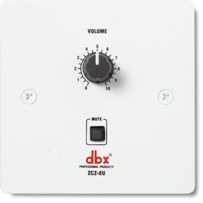 dbx ZC2 Wall Mounted, Programmable Zone Controller