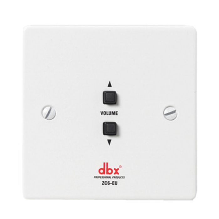 dbx ZC6 Wall Mounted Push Button Up/Down Controller