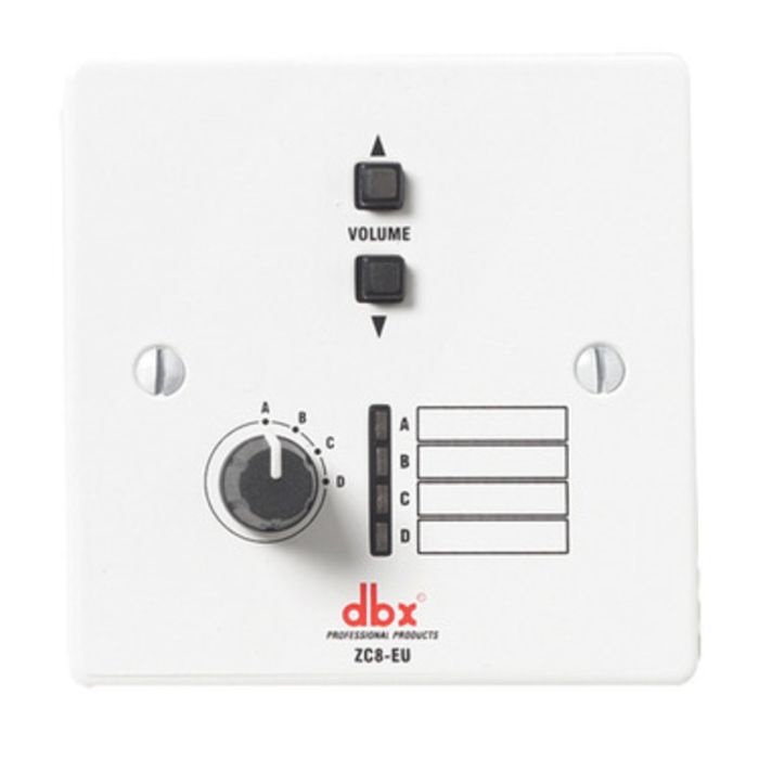 dbx ZC8V Wall Mounted Up/Down Volume Controller