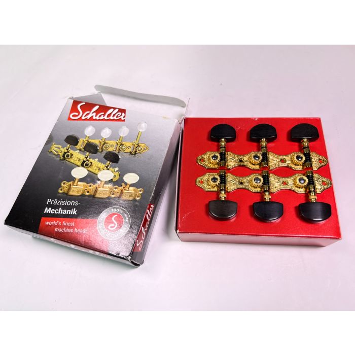 Schaller Guitar Tuning Keys Black ( Ramon Stagnaro ) 