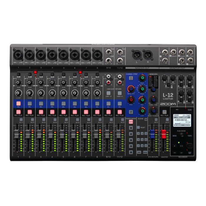 Zoom LiveTrak L-12 Digital Mixer