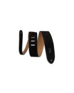 Levy's Guitar Straps MS12-BLK Suede Color Black