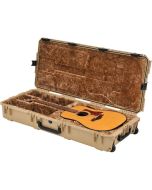 SKB 3i-4217-18-T iSeries Waterproof Acoustic Guitar Case with Wheels (Tan)