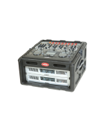 SKB 1SKB-R104 10 x 4 Compact Audio Rig and DJ TSA Flight Travel Rack Case