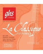 GHS Strings 2300 La Classique® Classical Guitar Strings, Medium High Tension (.029-.043)