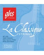 GHS Strings 2370 La Classique® Classical Guitar Strings, High Tension (.029-.043)
