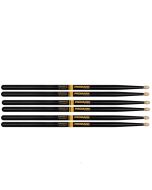 Pro-Mark R5AAG Activegrip 5A Drum Sticks Black 3 Pairs