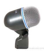 Shure Beta 52A Supercardioid Dynamic Microphone for Kick Drum and Bass Instruments