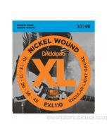 DAddario EXL110 Nickel Wound, Regular Light, Guitar Strings10-46