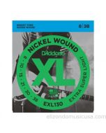 DAddario EXL130 Extra Super Light Guitar Strings (Pack Of 3 Sets)