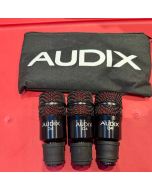 Audix D4 Hypercardioid Low-frequency Microphone 3 Mics USED (Luigi)