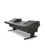 Argosy Console 90 V Series Producer's Desk Furniture Available Mahogany Trim & Solid Black
