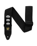 Ernie Ball P04039 Black Pickholder Guitar Strap