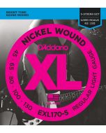 D'addario EXL170-5 5 String BASS Guitar Strings