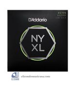 D'Addario NYXL45105 Long Scale Light Top Medium Bottom Bass Strings 019954176846