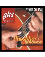 GHS Strings DDS325 Doyle Dykes Signature Series, Phosphor Bronze Acoustic Guitar Strings (.011 1/2-.054)