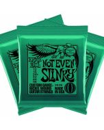Ernie Ball Not Even Slinky Guitar Strings 3 SETS UPC749699126263 