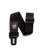 Ernie Ball P04056 Polylock Guitar Strap BLACK