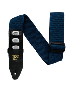 Ernie Ball P04236 Navy Blue Pickholder Guitar Strap